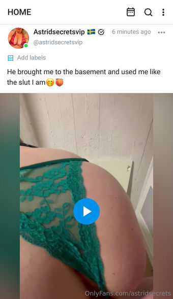 astridsecrets Nøgen Lækager OnlyFans Foto 18