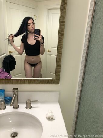 blackhairporcelainskin