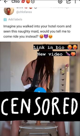 Chlofans Nøgen Lækager OnlyFans Foto 2