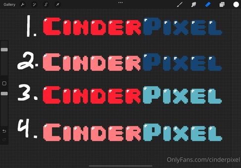 Cinderpixel Nøgen Lækager OnlyFans Foto 13