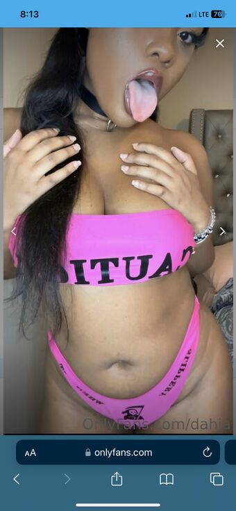 Dahja Nøgen Lækager OnlyFans Foto 10