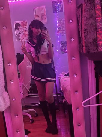 Elfevy Nøgen Lækager OnlyFans Foto 1