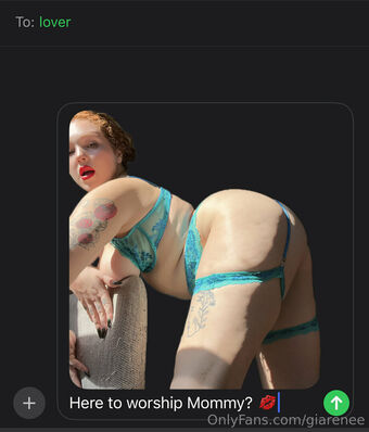 giarenee Nøgen Lækager OnlyFans Foto 27