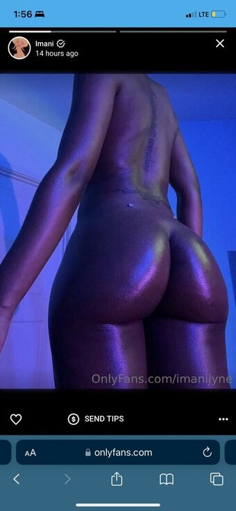 Imani Nøgen Lækager OnlyFans Foto 16