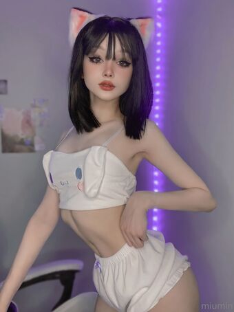 miumin Nøgen Lækager OnlyFans Foto 42