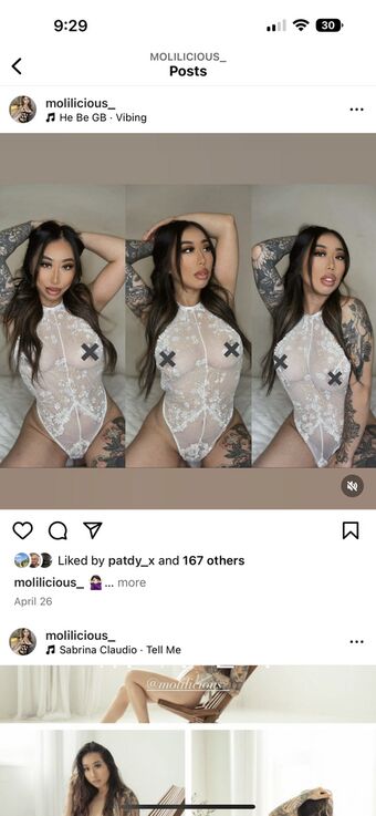 MOliliciOus Nøgen Lækager OnlyFans Foto 5