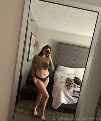 msrubyhart Nøgen Lækager OnlyFans Foto 1