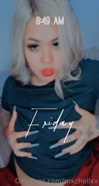 mxchellxx Nøgen Lækager OnlyFans Foto 8
