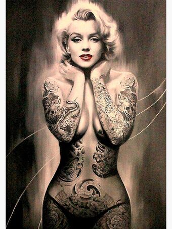tattoolady Nøgen Lækager OnlyFans Foto 3