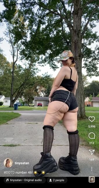 Tinysatan Nøgen Lækager OnlyFans Foto 40